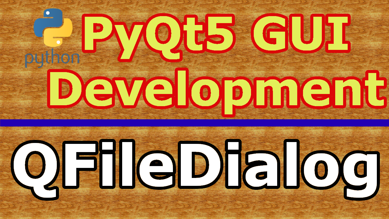 PyQt5 QFileDialog Browsing Image