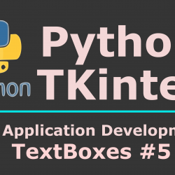 How To Create TextBox In Python TKinter