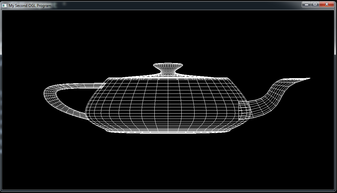 Python Opengl Teapot Drawing