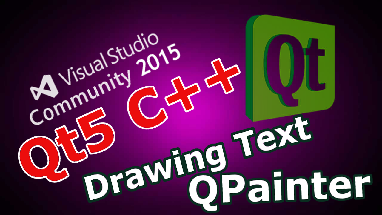 Qt5 QPainter Class