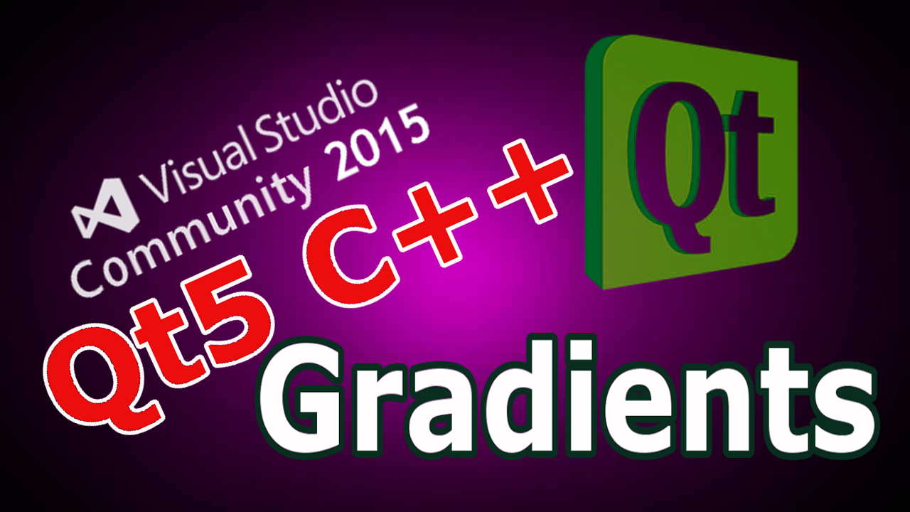 Qt5 Gradients Colors