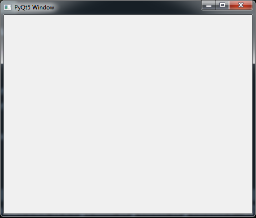PyQt5 Window Example