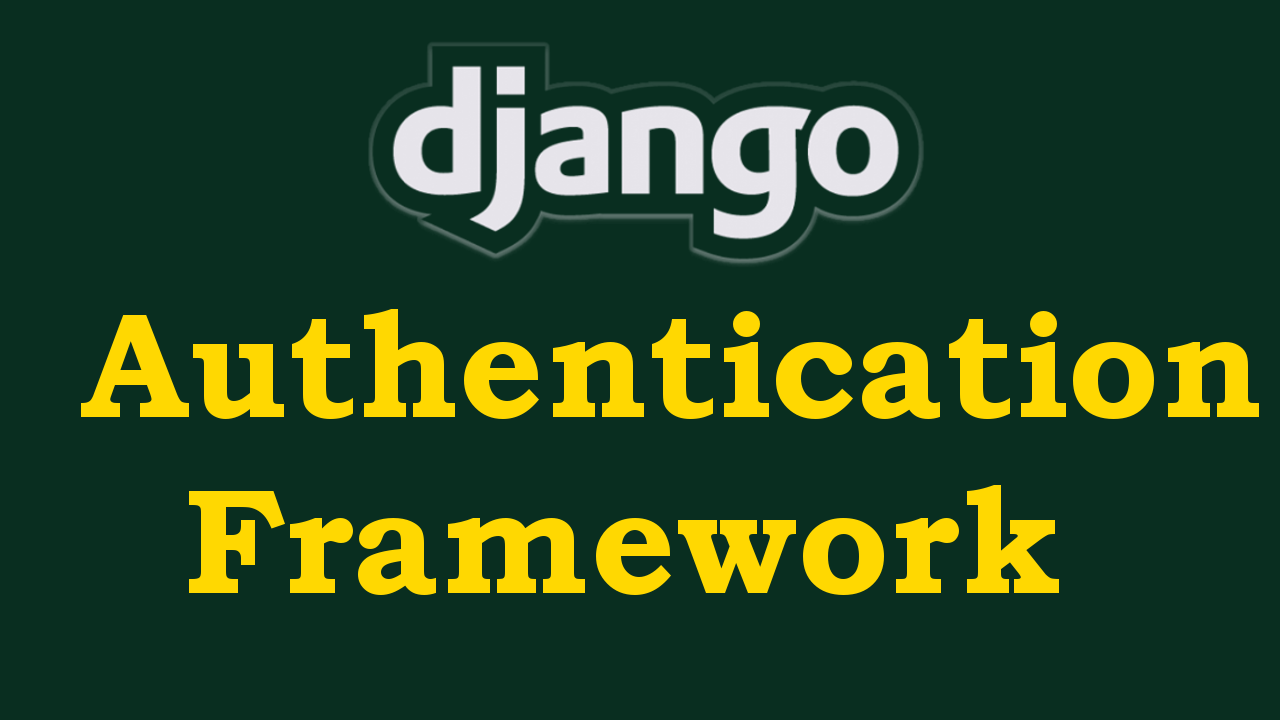 Django User Authentication Complete Example
