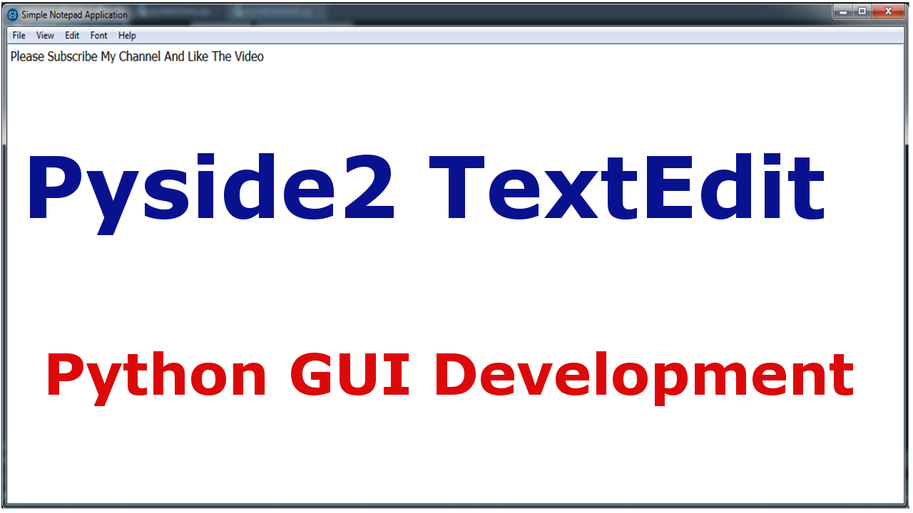 Python GUI Development