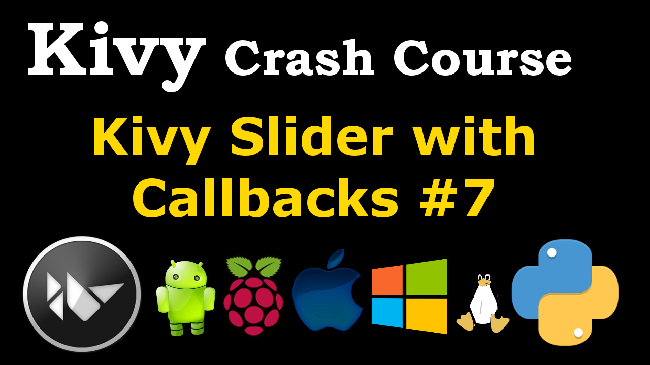 Python Kivy Slider