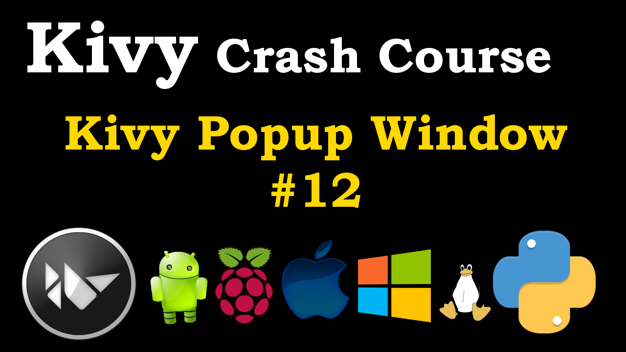 Kivy Creating Popup Window
