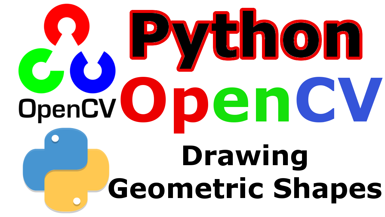 Python OpenCV Geometric Shapes