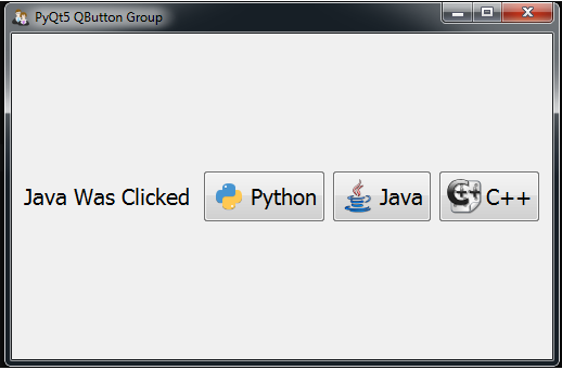 PyQt5 GUI How To Create QButtonGroup