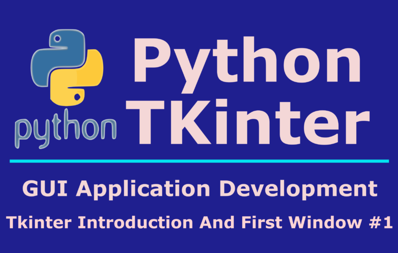 Python TKinter Introduction