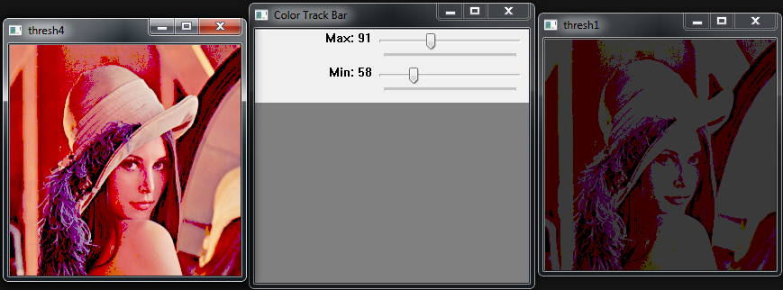 Python Opencv Color Trackbar With Thresholds Codeloop