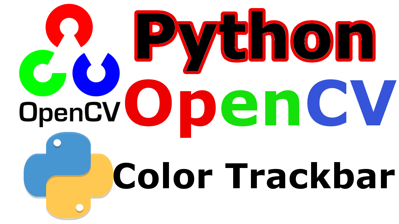 Python OpenCV Color Trackbar