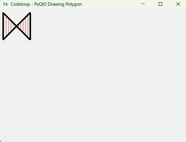 How To Draw Polygon In Python With PyQt5 (QPainter Class)