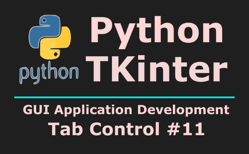 How To Create TabWidgets In Python TKinter