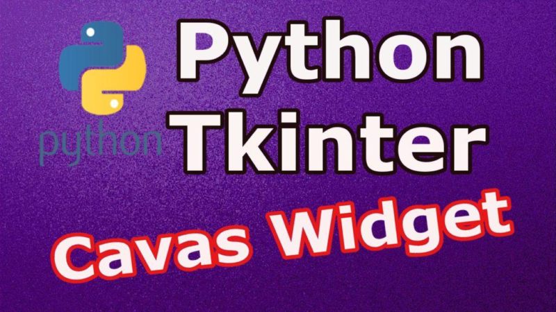 How To Create Canvas In Python TKinter