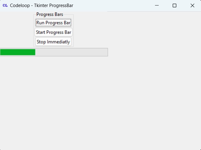 How to Create ProgressBar in Python TKinter