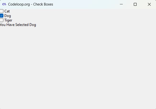 Python GUI Creating CheckBox in wxPython