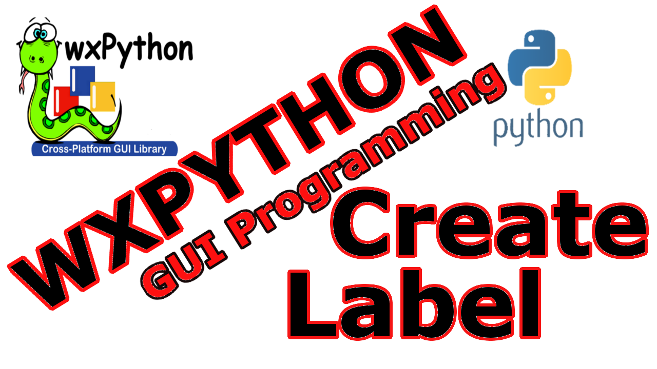 wxPython GUI Creating Label
