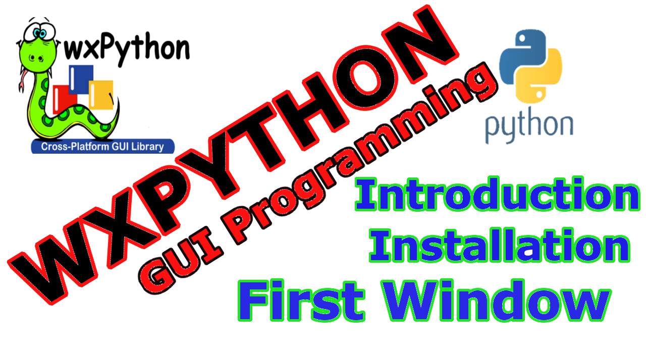 Python GUI Development Introduction With wxPython