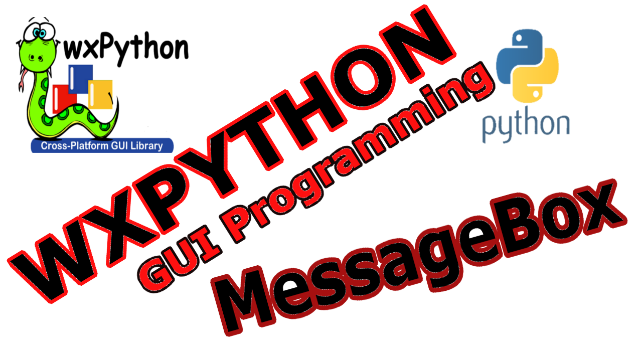 Python GUI MessageBox in wxPython