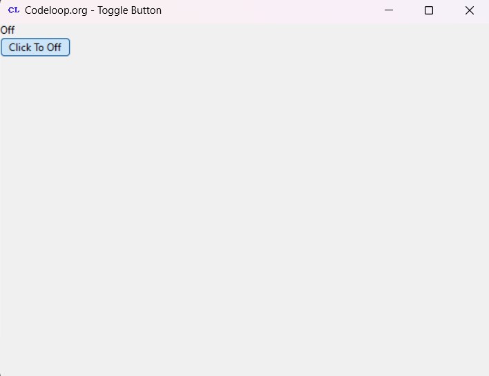 Python GUI Toggle Button in wxPython