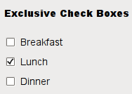 Ccheckboxes Exclusive