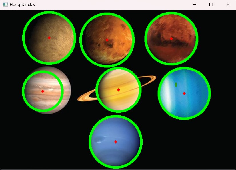 Python OpenCV Circle Detection With HoughCircles