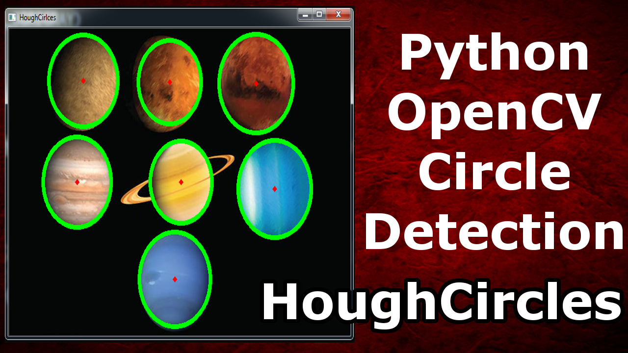 Python OpenCV Circle Detection