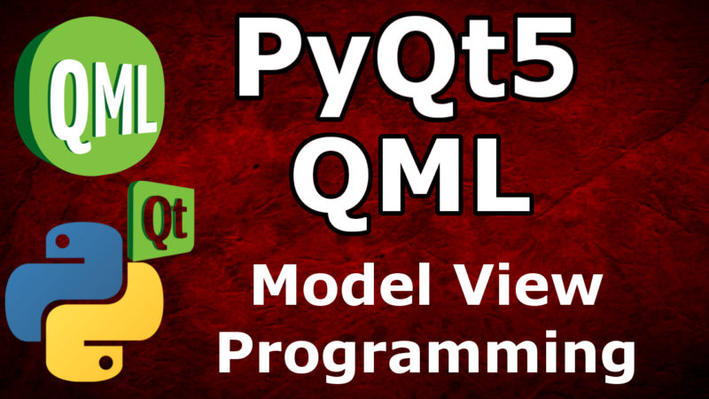 QML Model View Programming
