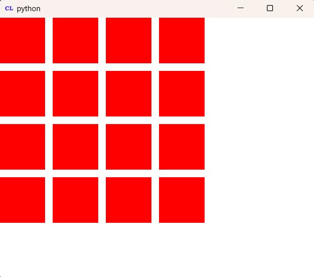 PyQt5 QtQuick QML Creating Grid