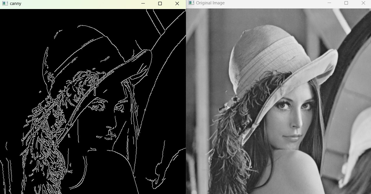 OpenCV Python Canny Edge Detection