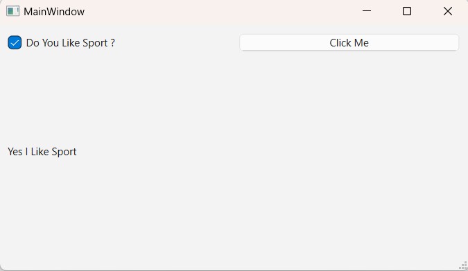 How To Create QCheckBox In Qt5 GUI