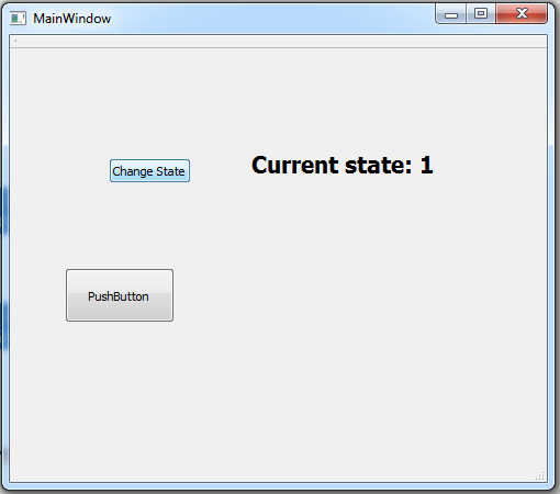 How To Create State Machine In Qt5 GUI 