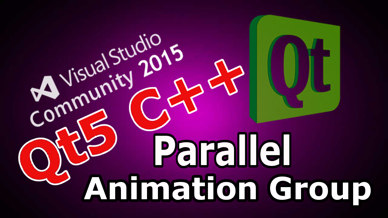 Qt5 AnimationGroups