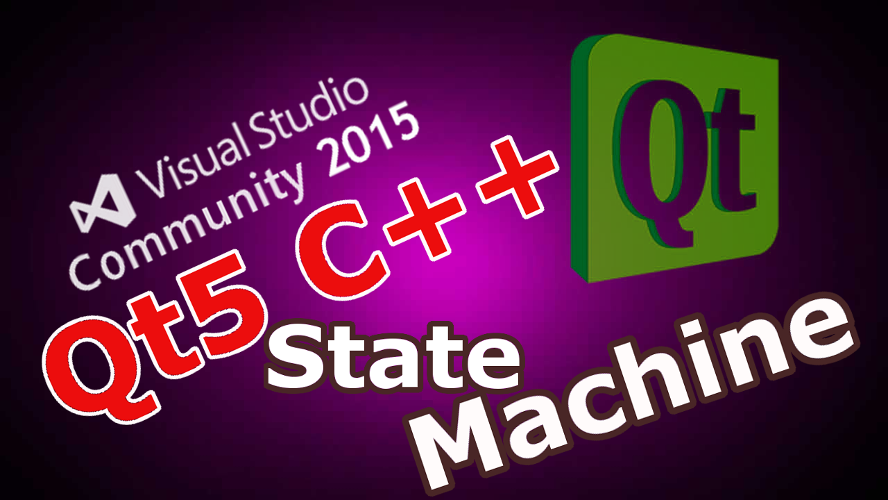 Qt5 State Machine