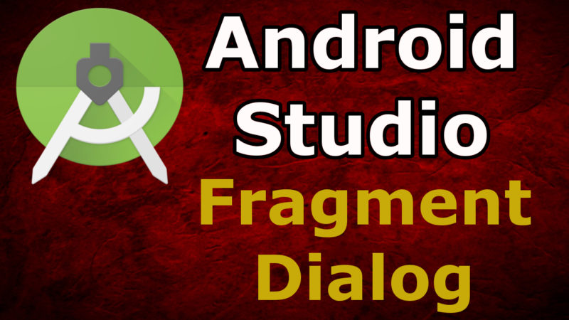 Android Studio Fragment Dilog