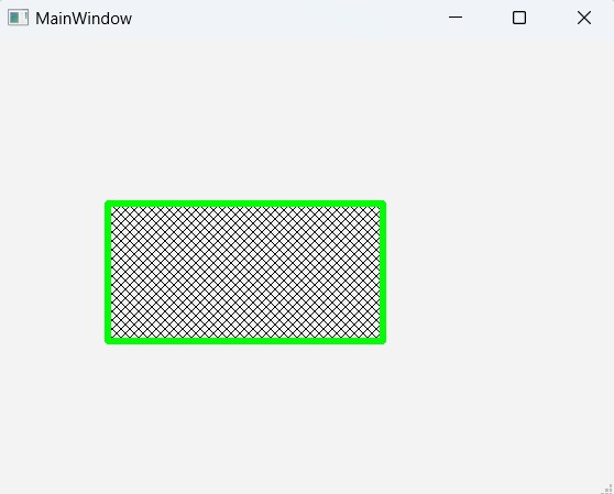 Qt5 QPainter How To Draw Rectangle