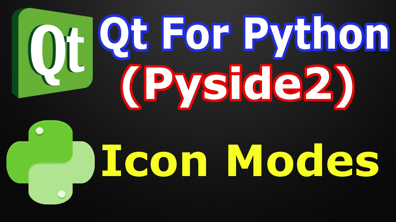 Python GUI Development with Pyside2