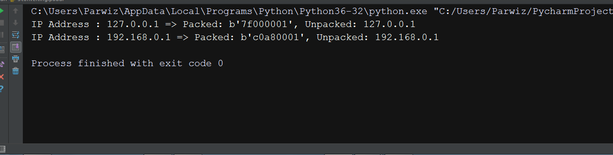 Python Socket | How To Convert IPv4 Address 