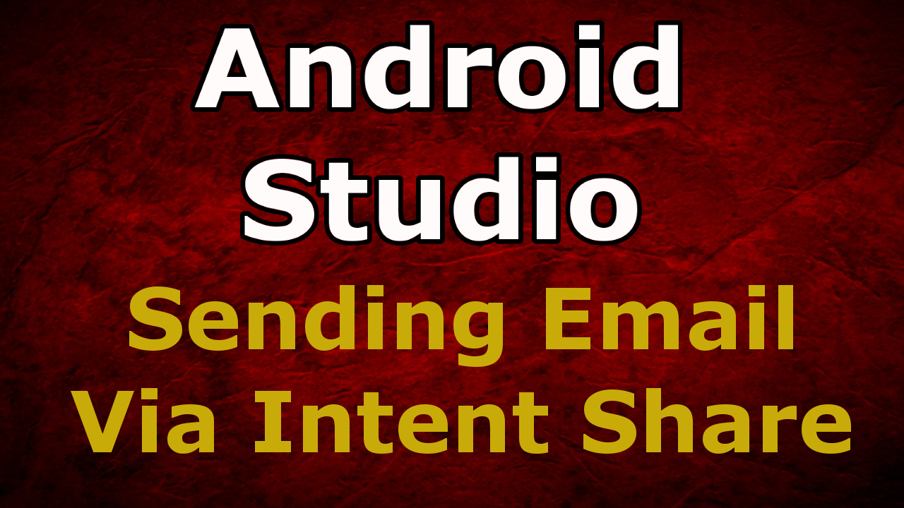 Android studio отправить email