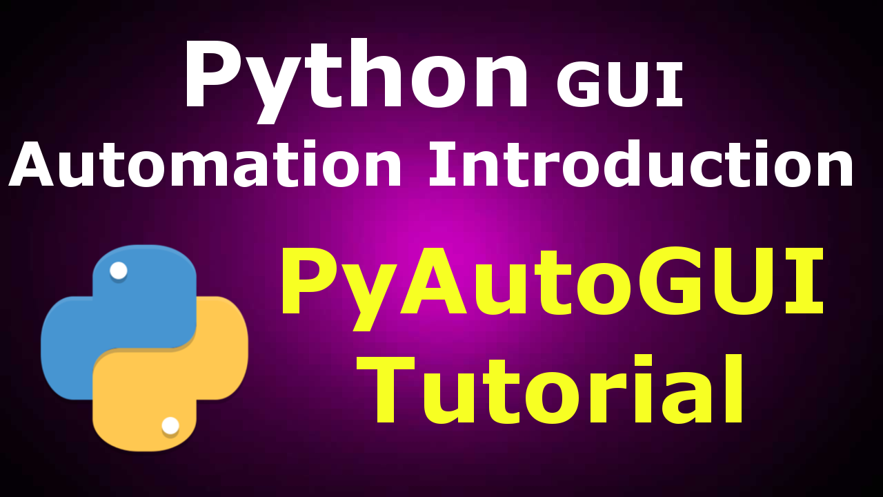 How to Automate GUI in Python with PyAutoGUI