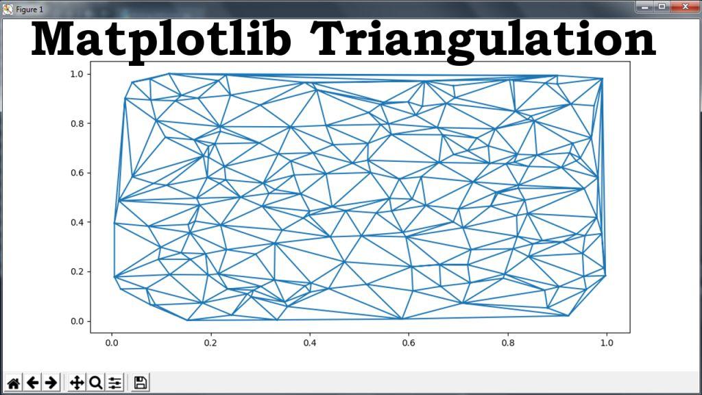 Matplotlib Triangulation