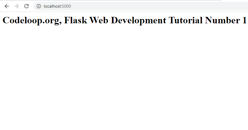 What is Flask - Python Web Framework 