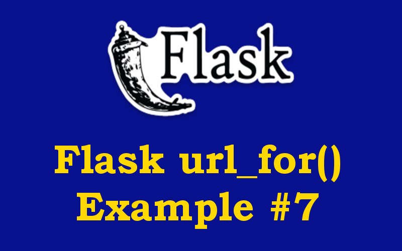 Flask Tutorial - Creating Dynamic URL in Flask