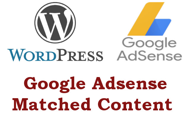 Insert AdSense Matched Content Ads in WordPress