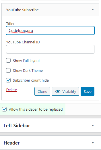 YouTube Subscribe Plugin 