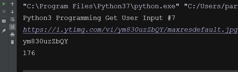 python download youtube video from url