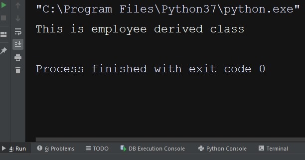 Python Super() Function 
