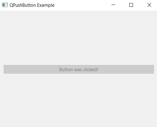 How to Create QPushButton in PySide6 