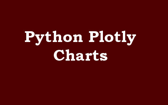 Python Plotly Charts