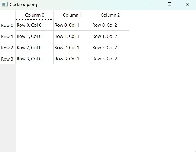 How to Create Tables and Models in PyQt5 - Codeloop